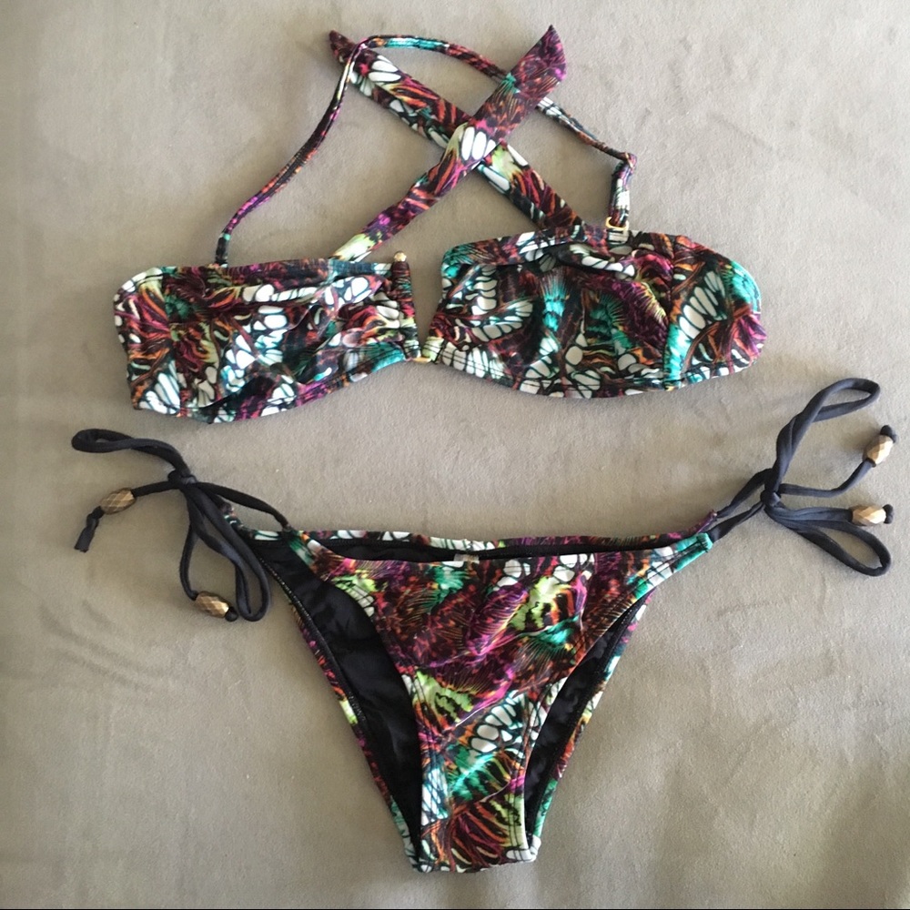🦋 print bikini by Pily Q